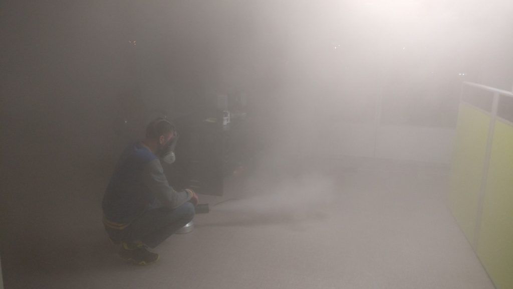 Сухой туман от запахов. Обработка сухим туманом в Саратове.