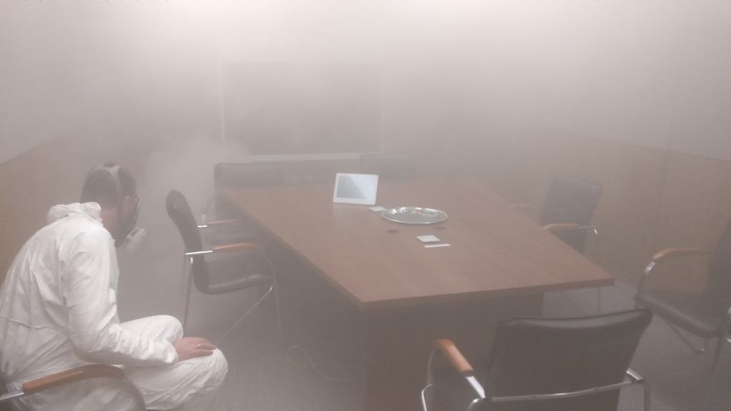 Сухой туман от запахов. Обработка сухим туманов в Саратове. Цены